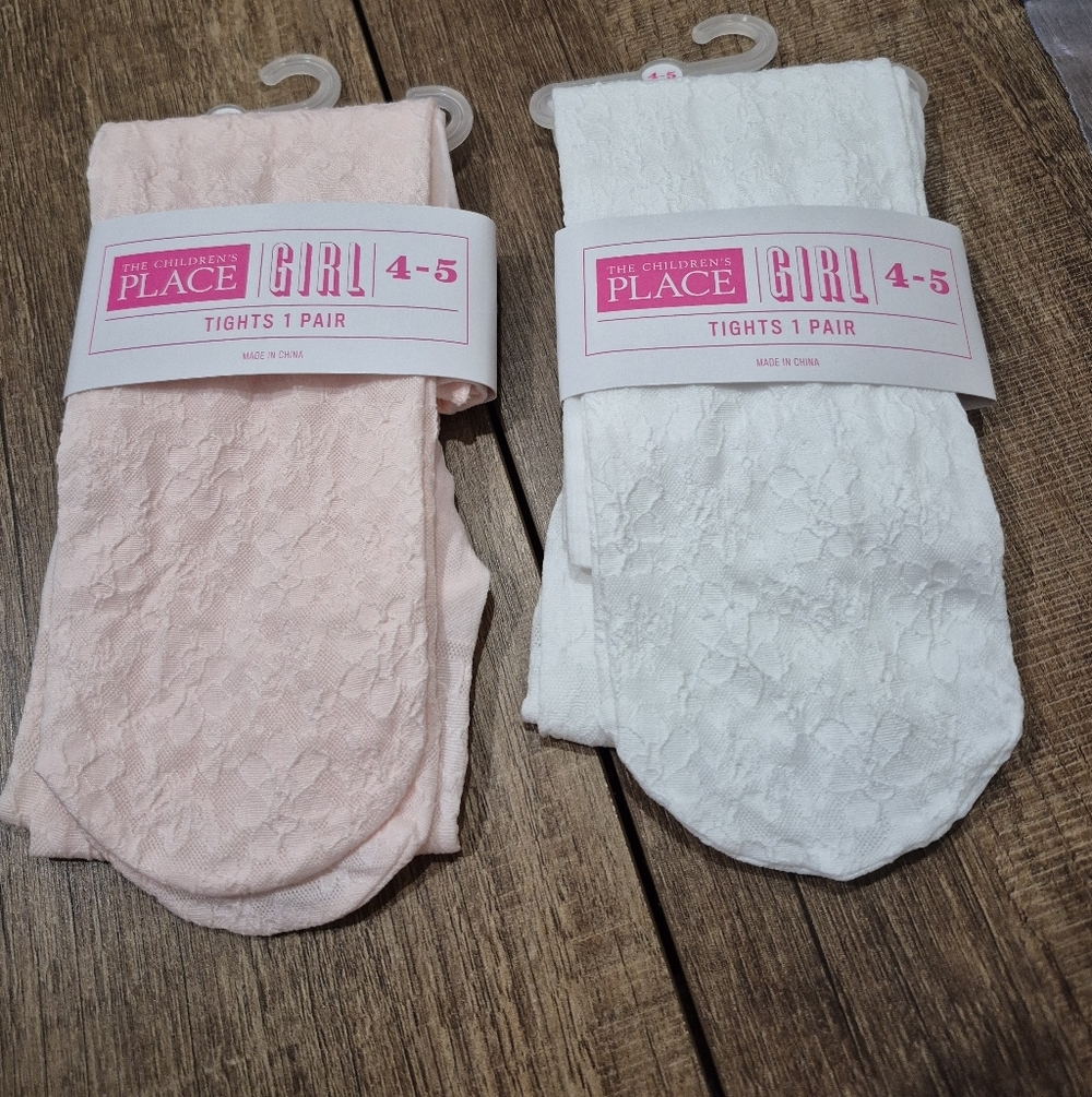 The Children's Place Girls Tights ( 2 Pairs )